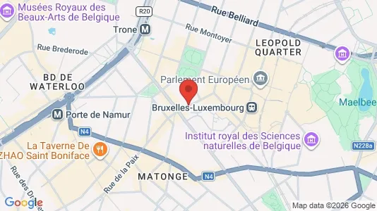 Apartments for rent in Brussels Elsene - Photo from Google Street View