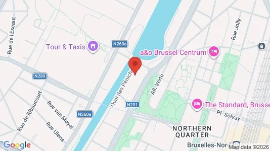 Apartments for rent i Stad Brussel - kort over placeringen
