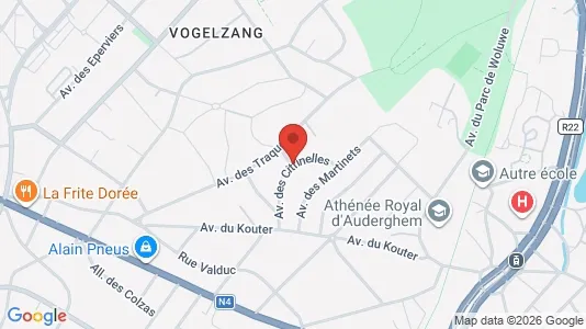Apartments for rent in Brussels Oudergem - Photo from Google Street View