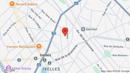 Apartments for rent in Brussels Elsene - Photo from Google Street View
