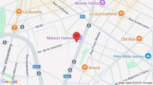 Apartments for rent i Brussels Sint-Gillis - kort over placeringen