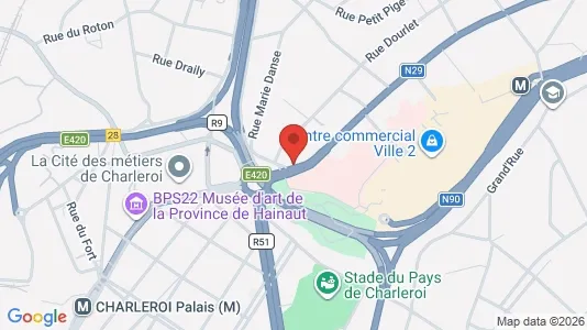 Apartments for rent in Charleroi - Photo from Google Street View