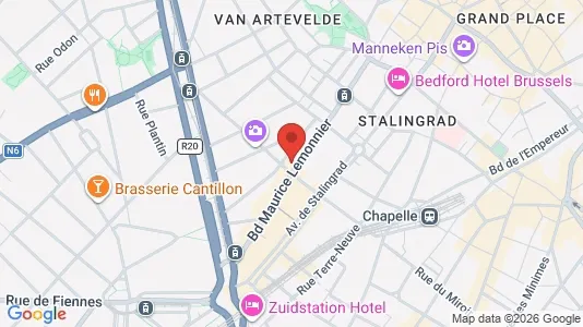 Apartments for rent in Stad Brussel - Photo from Google Street View