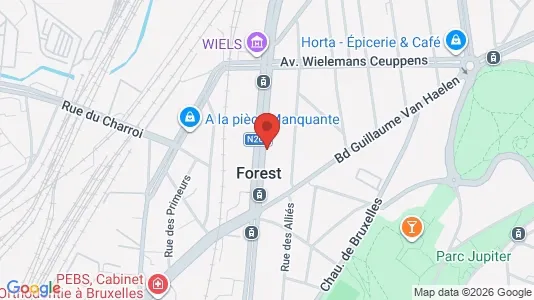 Apartments for rent in Brussels Vorst - Photo from Google Street View
