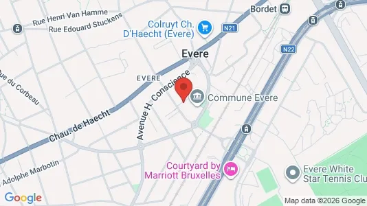 Apartments for rent in Brussels Evere - Photo from Google Street View