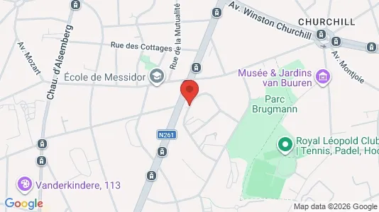 Apartments for rent in Brussels Ukkel - Photo from Google Street View