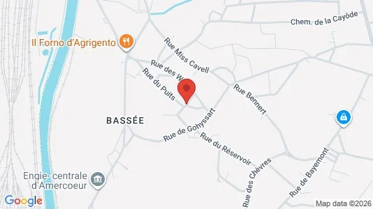Apartments for rent i Charleroi - kort over placeringen