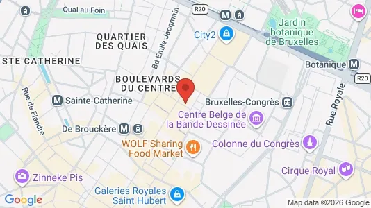Apartments for rent in Stad Brussel - Photo from Google Street View