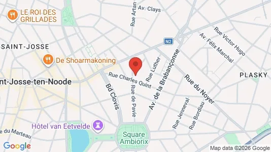 Apartments for rent i Stad Brussel - kort over placeringen