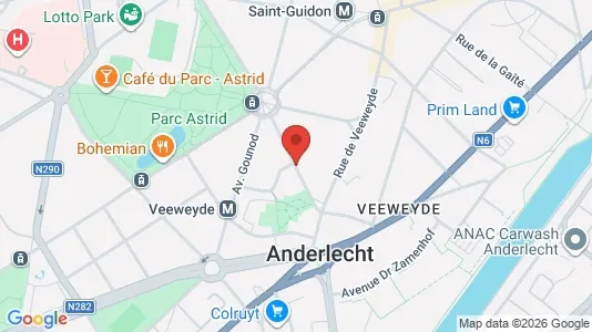 Apartments for rent in Brussels Anderlecht - Photo from Google Street View