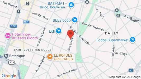 Apartments for rent in Brussels Schaarbeek - Photo from Google Street View