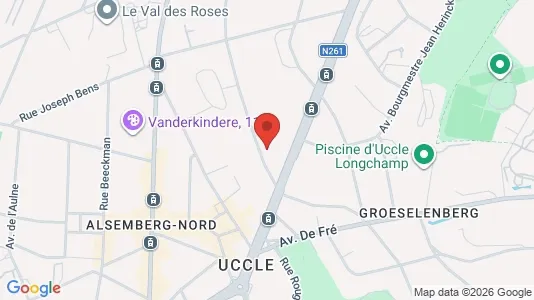 Apartments for rent in Brussels Ukkel - Photo from Google Street View
