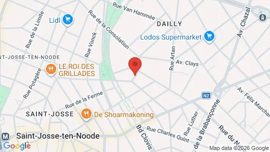 Apartments for rent i Brussels Schaarbeek - kort over placeringen
