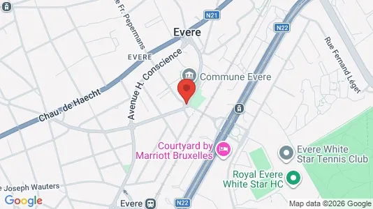 Apartments for rent in Brussels Evere - Photo from Google Street View