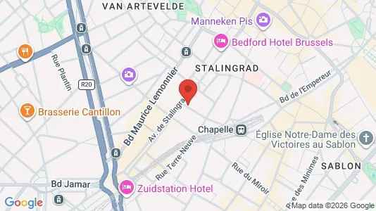 Apartments for rent in Stad Brussel - Photo from Google Street View