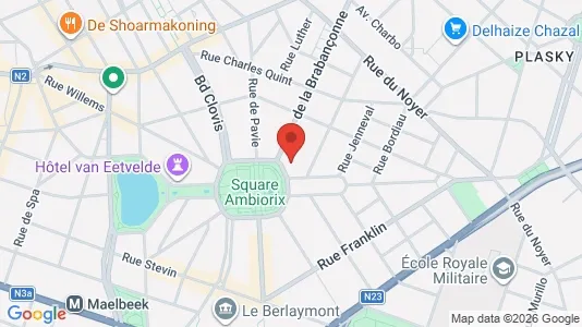 Apartments for rent in Stad Brussel - Photo from Google Street View