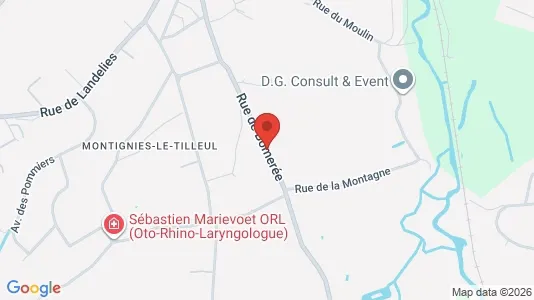 Apartments for rent in Montigny-le-Tilleul - Photo from Google Street View
