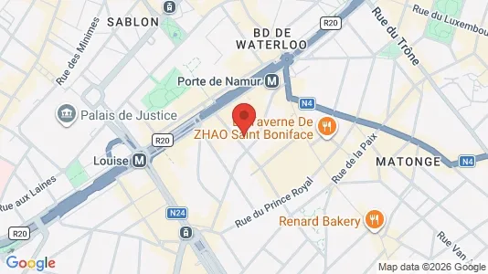 Apartments for rent in Brussels Elsene - Photo from Google Street View