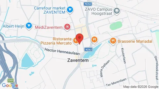 Apartments for rent i Zaventem - kort over placeringen