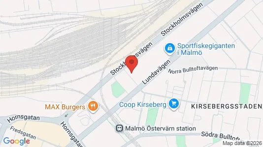 Apartments for rent i Kirseberg - kort over placeringen