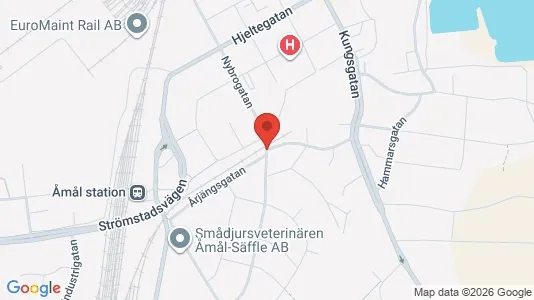 Apartments for rent in Åmål - Photo from Google Street View