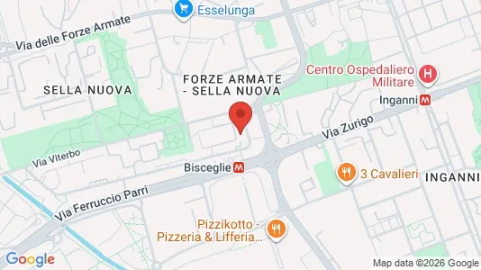 Rooms for rent i Milano Zona 7 - Baggio, De Angeli, San Siro - kort over placeringen