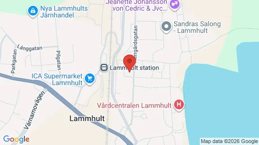 Apartments for rent i Växjö - kort over placeringen