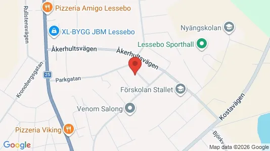 Apartments for rent in Lessebo - Photo from Google Street View