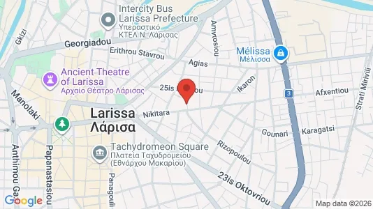 Apartments for rent in Larissa - Photo from Google Street View