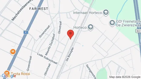 Apartments for rent i Vilvoorde - kort over placeringen