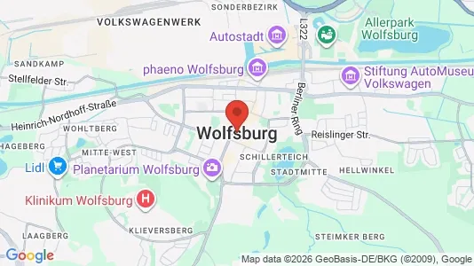 Apartments for rent in Wolfsburg - Photo from Google Street View