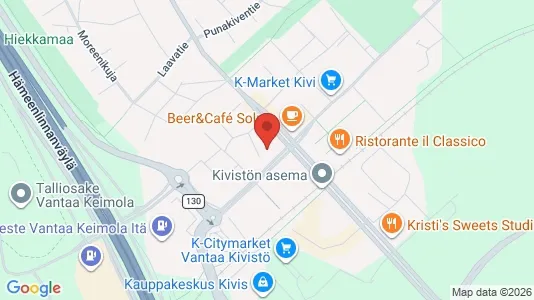 Apartments for rent i Vantaa - kort over placeringen