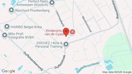 Apartments for rent i Kontich - kort over placeringen