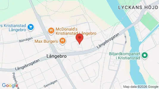 Rooms for rent i Kristianstad - kort over placeringen