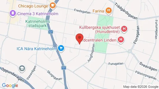 Apartments for rent i Katrineholm - kort over placeringen