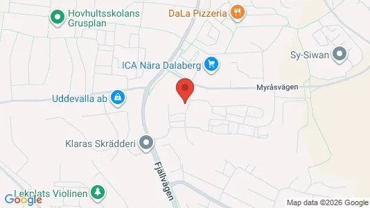 Apartments for rent i Uddevalla - kort over placeringen