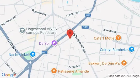 Apartments for rent in Roeselare - Photo from Google Street View