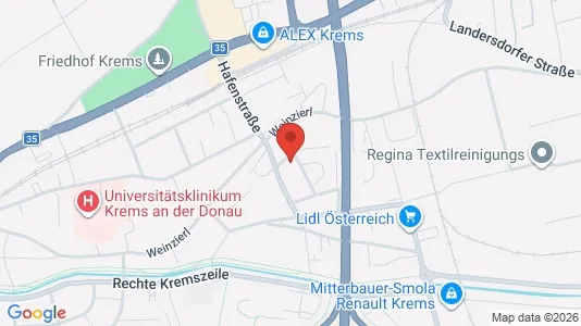 Apartments for rent in Krems an der Donau - Photo from Google Street View