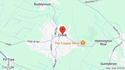 Apartments for rent in Crook - County Durham - Photo from Google Street View