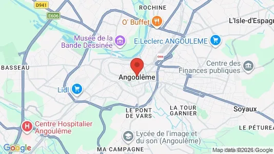 Houses for rent in Angoulême - Photo from Google Street View