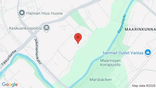 Apartments for rent i Vantaa - kort over placeringen