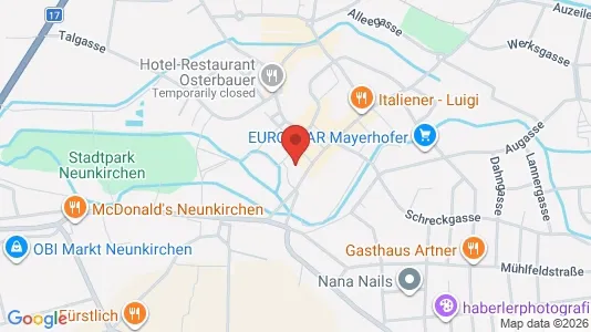 Apartments for rent i Grafenbach-Sankt Valentin - kort over placeringen