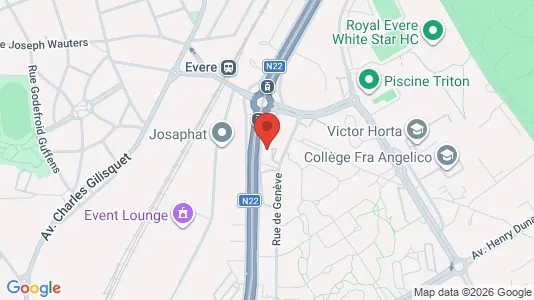 Apartments for rent in Brussels Evere - Photo from Google Street View