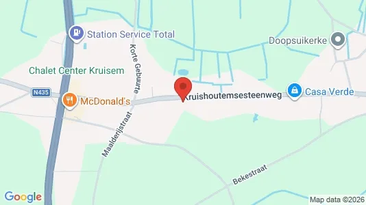 Apartments for rent i Kruisem - kort over placeringen