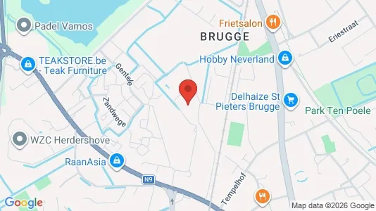 Apartments for rent in Brugge - Photo from Google Street View