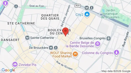 Apartments for rent in Stad Brussel - Photo from Google Street View