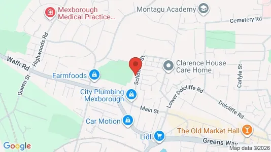 Apartments for rent i Mexborough - South Yorkshire - kort over placeringen