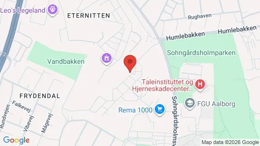 Apartments for rent i Aalborg Center - kort over placeringen