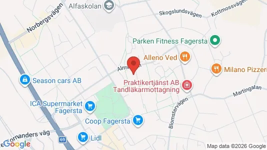 Apartments for rent in Fagersta - Photo from Google Street View