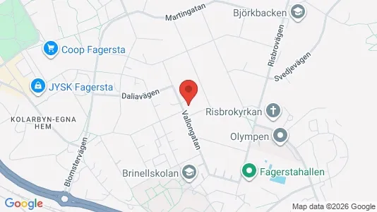 Apartments for rent in Fagersta - Photo from Google Street View